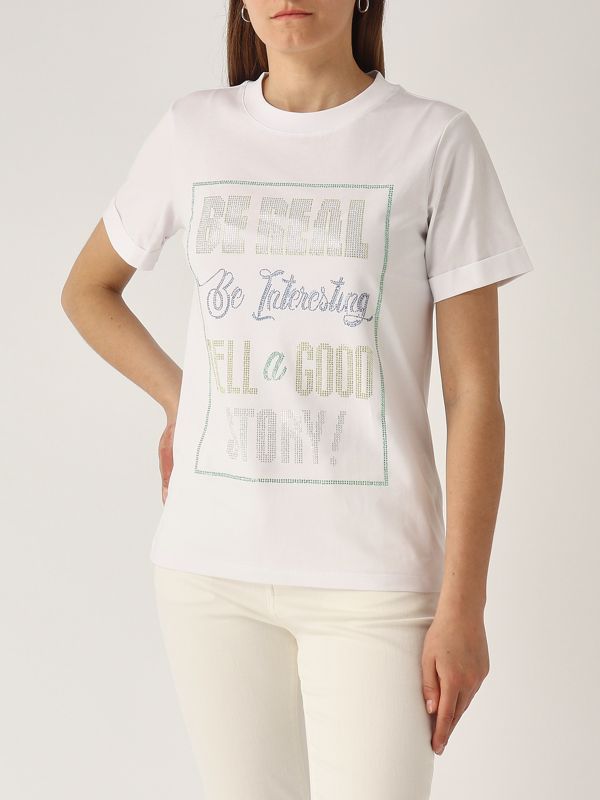 T-shirt en coton Darv pour femme dream Blanc