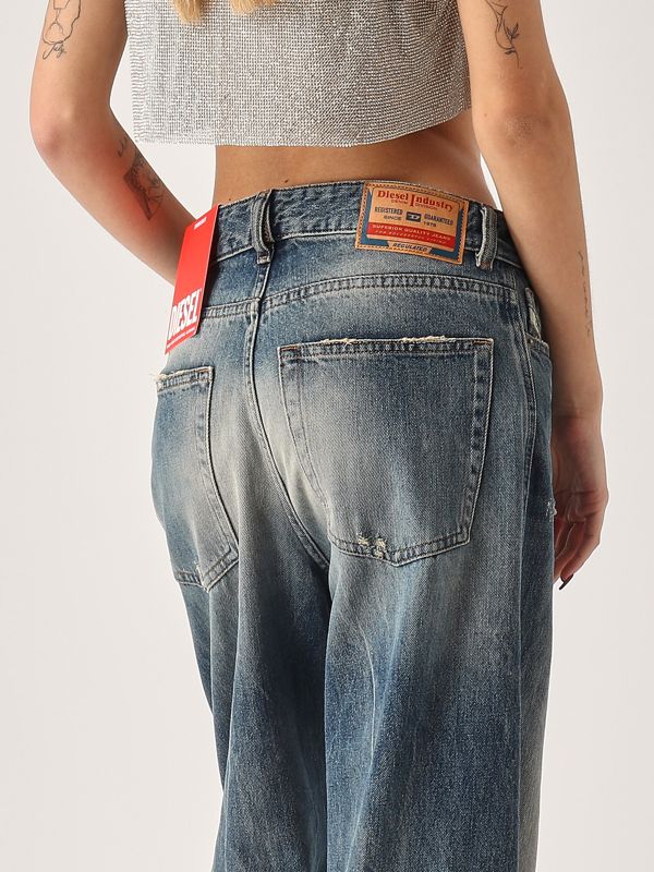 Jupe Courte En Jean Blanc Diesel Pour Femme – Taille 4, Coupe Droite, été