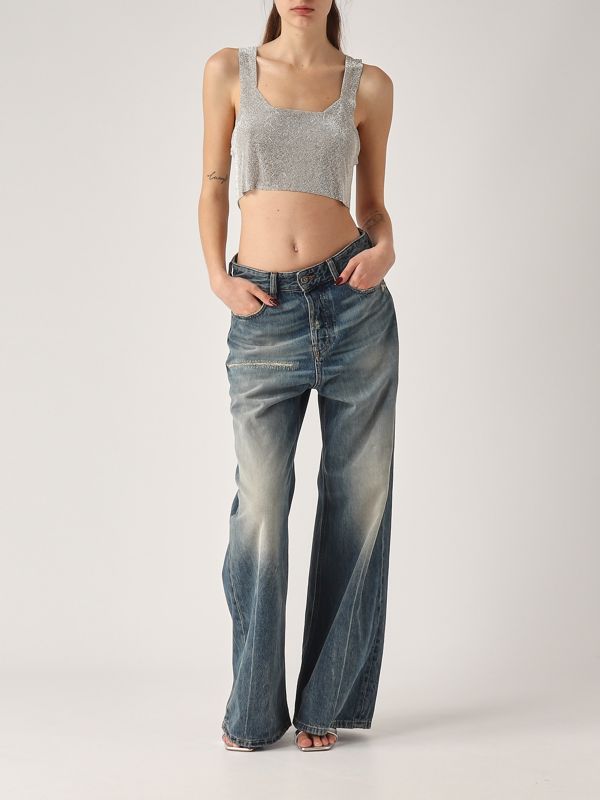5. D-Sire stretch cotton jeans for women Vintage Denim Diesel a0692609l47
