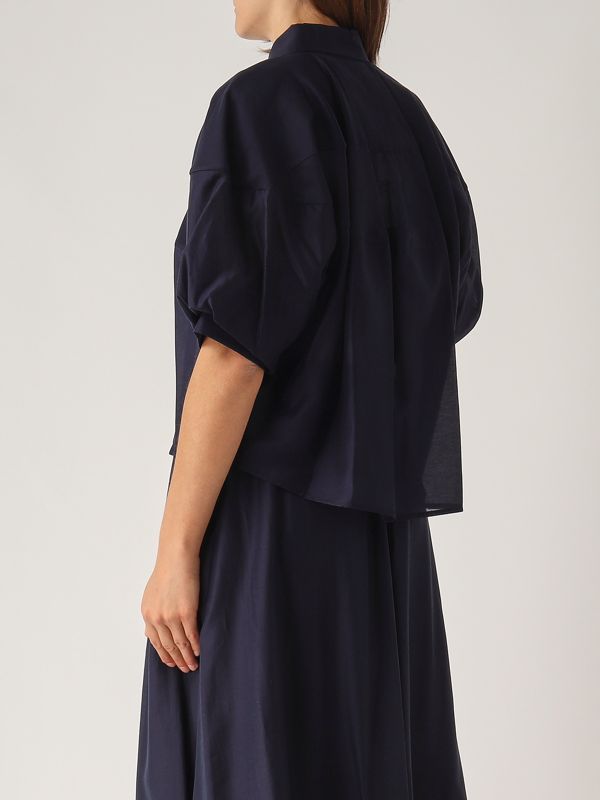 3. Musselin-Shirt für Frauen Blau Meimeij m5ef13