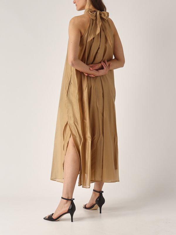5. Muslin dress for women Camel Meimeij m5ef14