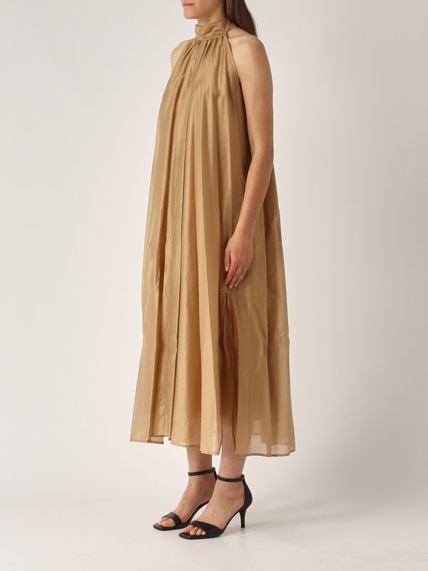 2. Muslin dress for women Camel Meimeij m5ef14