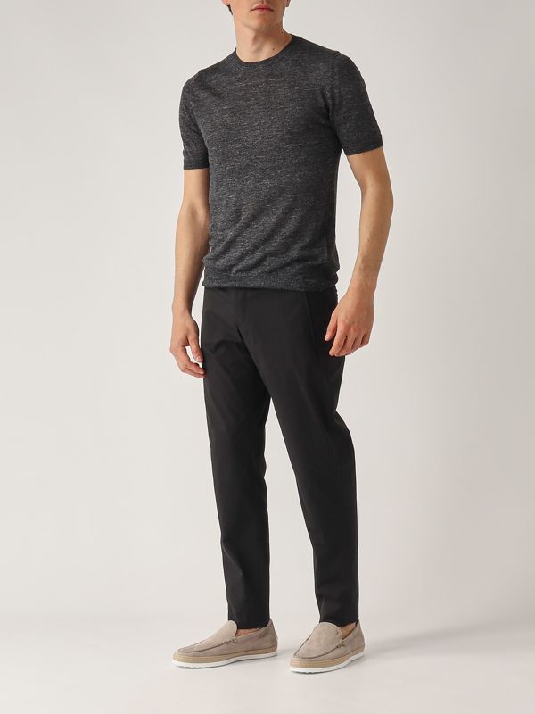 5. Pantalón de hombre Sigma de algodón elástico Negro PT Torino corsrazl0kltvd04