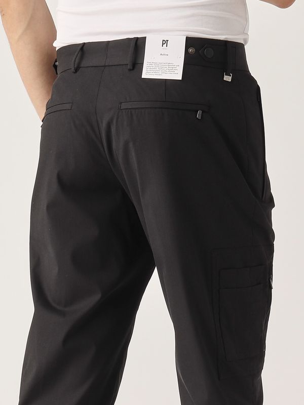 4. Pantalón de hombre Sigma de algodón elástico Negro PT Torino corsrazl0kltvd04