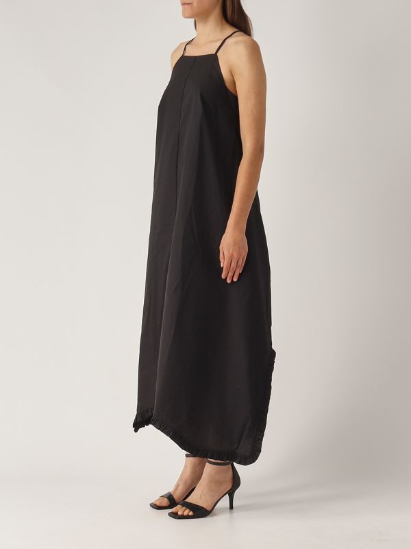 2. Cotton dress for women Black Meimeij m5ea62
