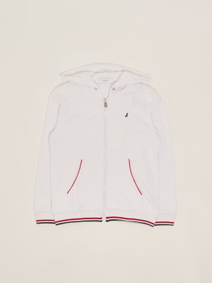 Felpa bambino in misto cotone Bianco Jeckerson