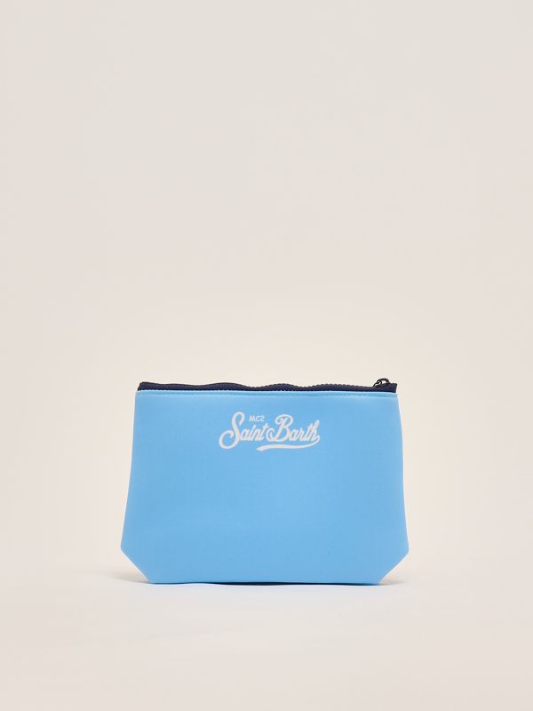 2. Pochette Aline in scuba Hello Kitty celeste MC2 Saint Barth alin001