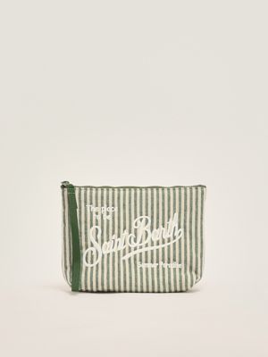 MC2 Saint Barth Aline fabric clutch bag with handle alin001