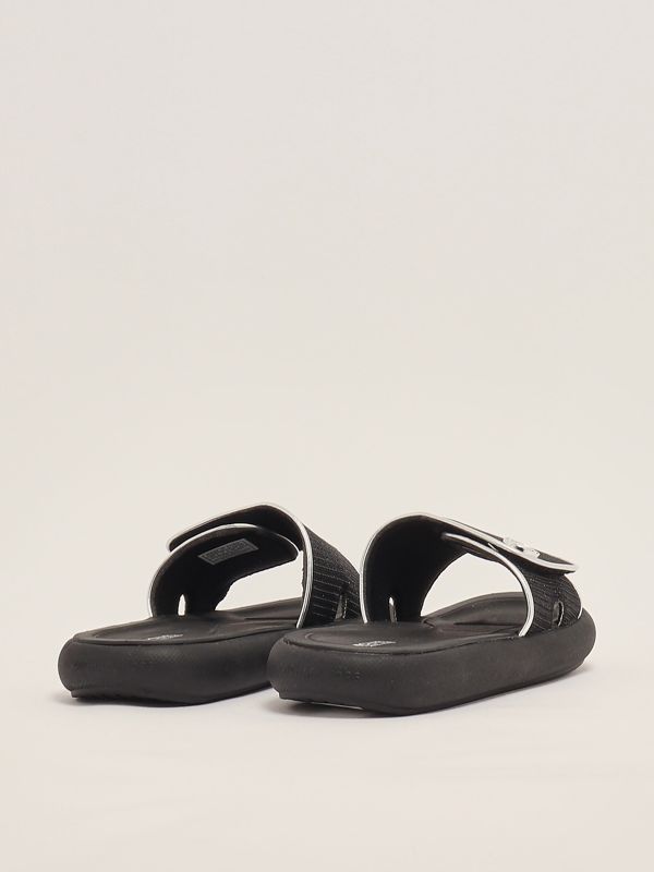 3. Raelynn Darby rubber slippers for girls Black Michael Kors mk01951