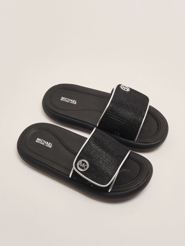 2. Raelynn Darby rubber slippers for girls Black Michael Kors mk01951