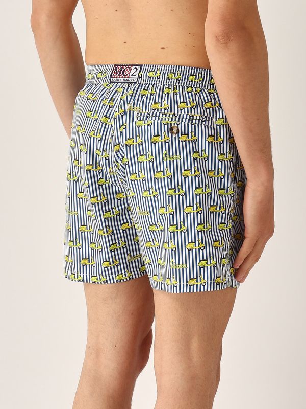 2. Costume uomo con stampa Mini-Giallo MC2 Saint Barth lig0003