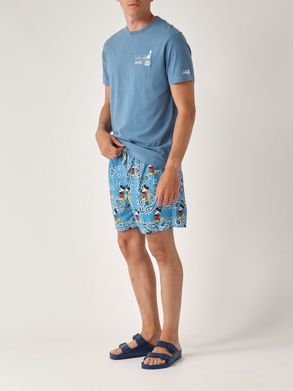 5. T-shirt uomo in cotone Carta Da Zucchero MC2 Saint Barth tshm001