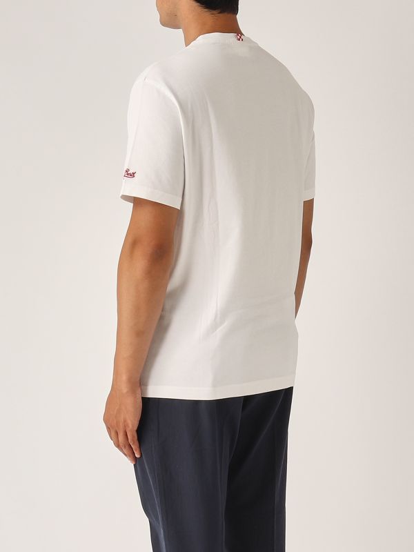 3. T-shirt uomo in cotone Spritz 01n MC2 Saint Barth tshm001