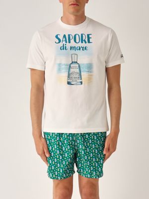 1. T-shirt uomo in cotone Bianco