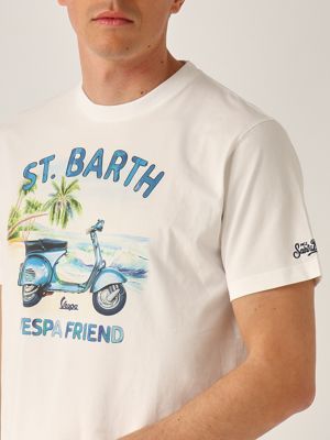 4. T-shirt uomo in cotone Vespa