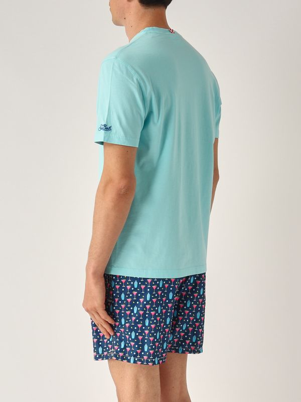 3. T-shirt homme en coton L'eau MC2 Saint Barth pot0001