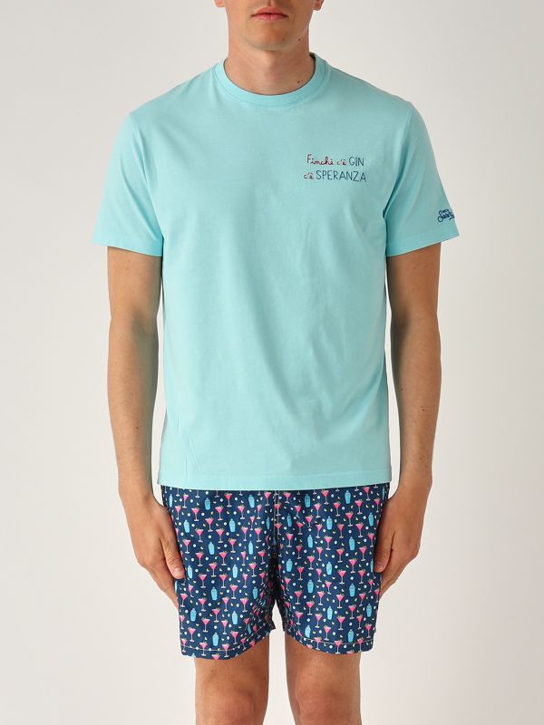 1. T-shirt homme en coton L'eau MC2 Saint Barth pot0001