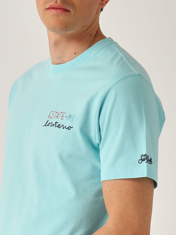 4. T-shirt homme en coton L'azur MC2 Saint Barth pot0001