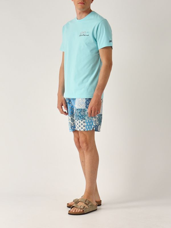 5. T-shirt homme en coton L'azur MC2 Saint Barth pot0001