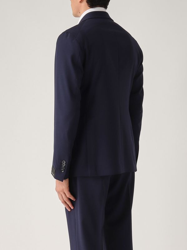 Tagliatore Men's stretch wool suit - Blue | Caposerio.com