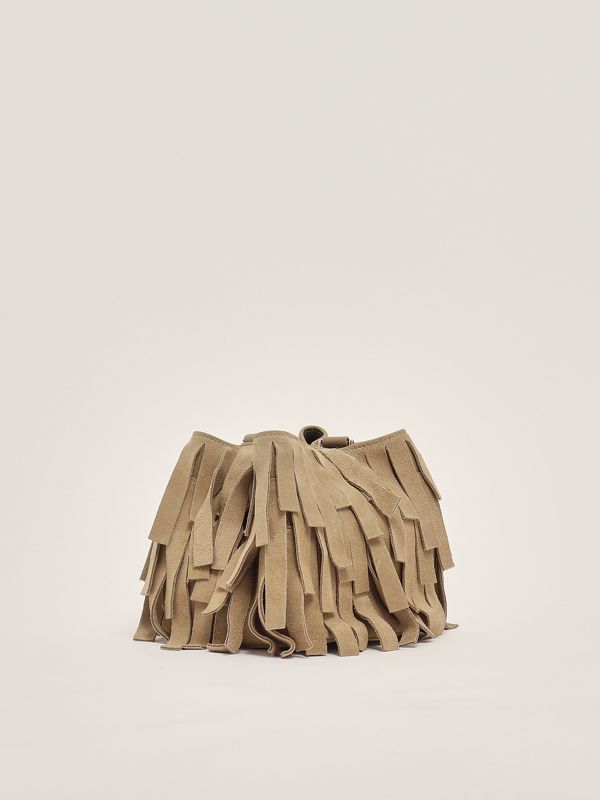 2. Hocket Mini suede bucket bag for women Sand Hogan kbw01rk2100u4n