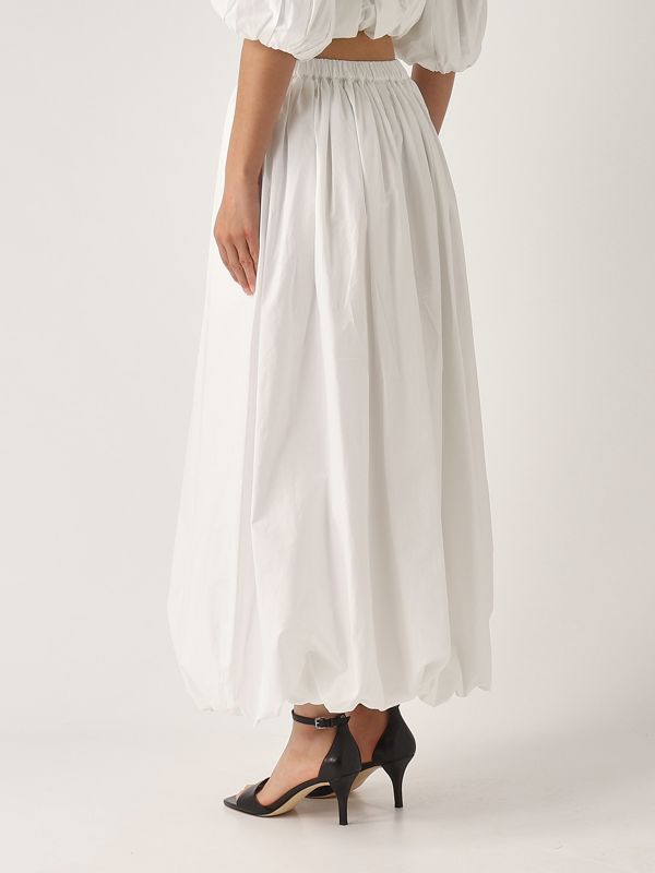 3. Johnny cotton poplin skirt for women White Pinko 105214a2ld