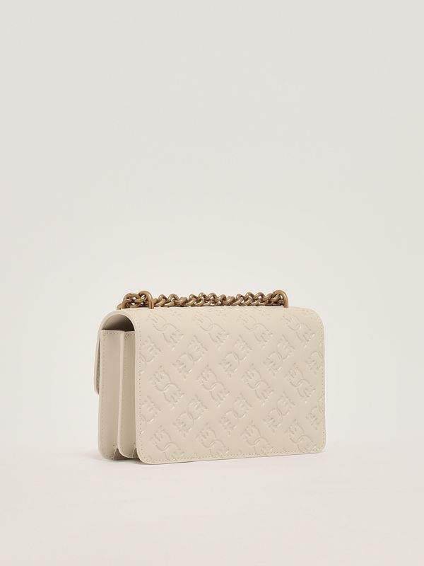2. Sac Love One Mini en cuir pour femme Blanc Pinko 100074a1yb