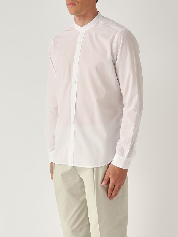 2. Camicia uomo in cotone Bianco Guglielminotti mklgrt