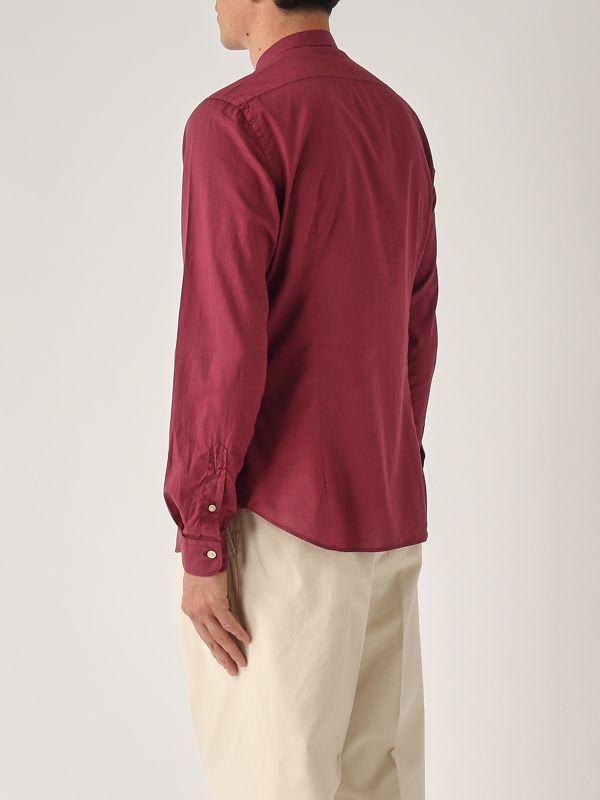 3. Camicia uomo in cotone Prugna Guglielminotti mklgrt