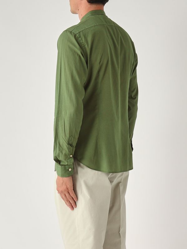 3. Camicia uomo in cotone Verde Guglielminotti mklgrt