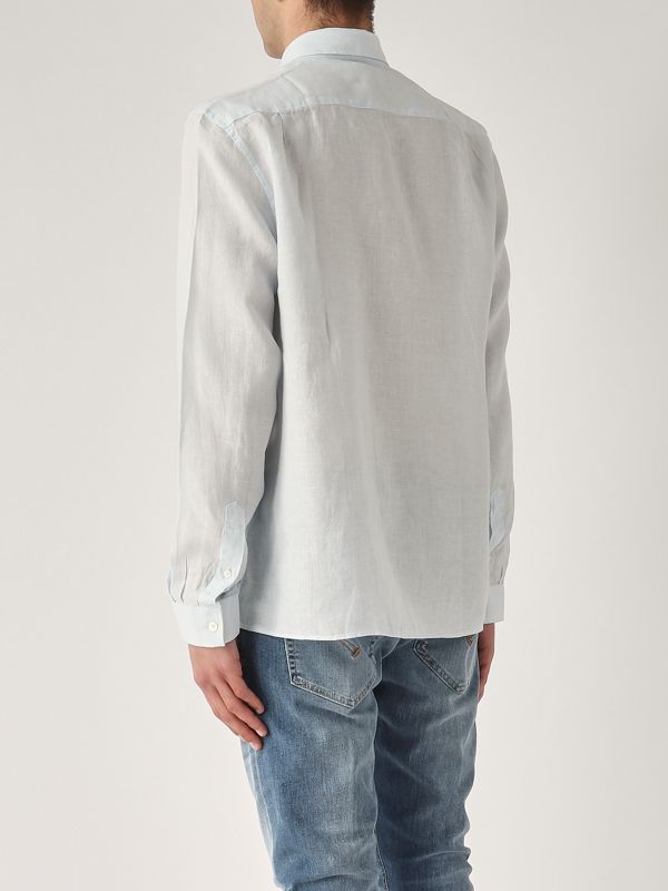 3. Camicia uomo in lino Cielo Lacoste ch5692