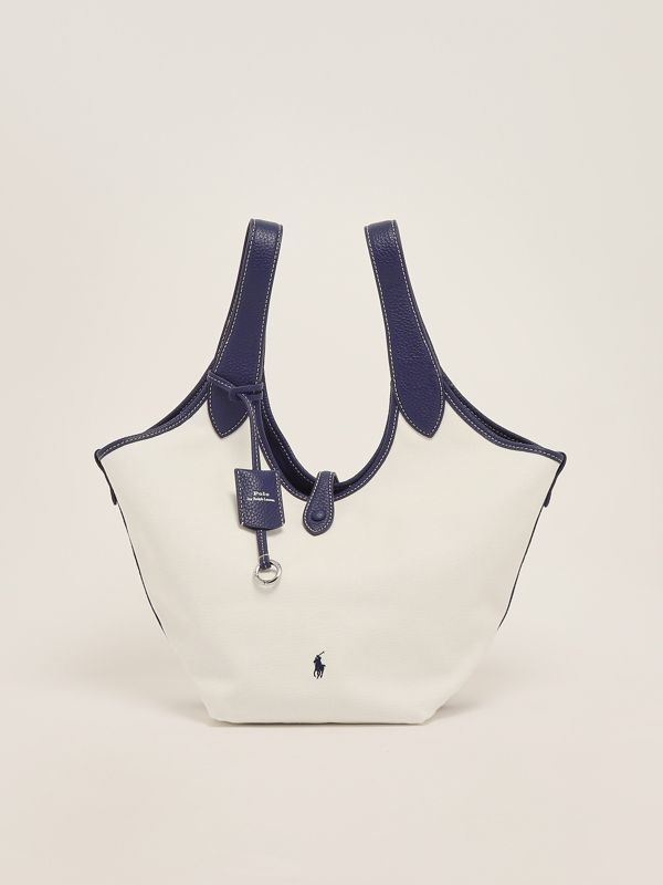 バッグ Polo Ralph Lauren Canvas Leather Bag POLO RALPH LAUREN Leather-Trim Canvas Backpack | endource