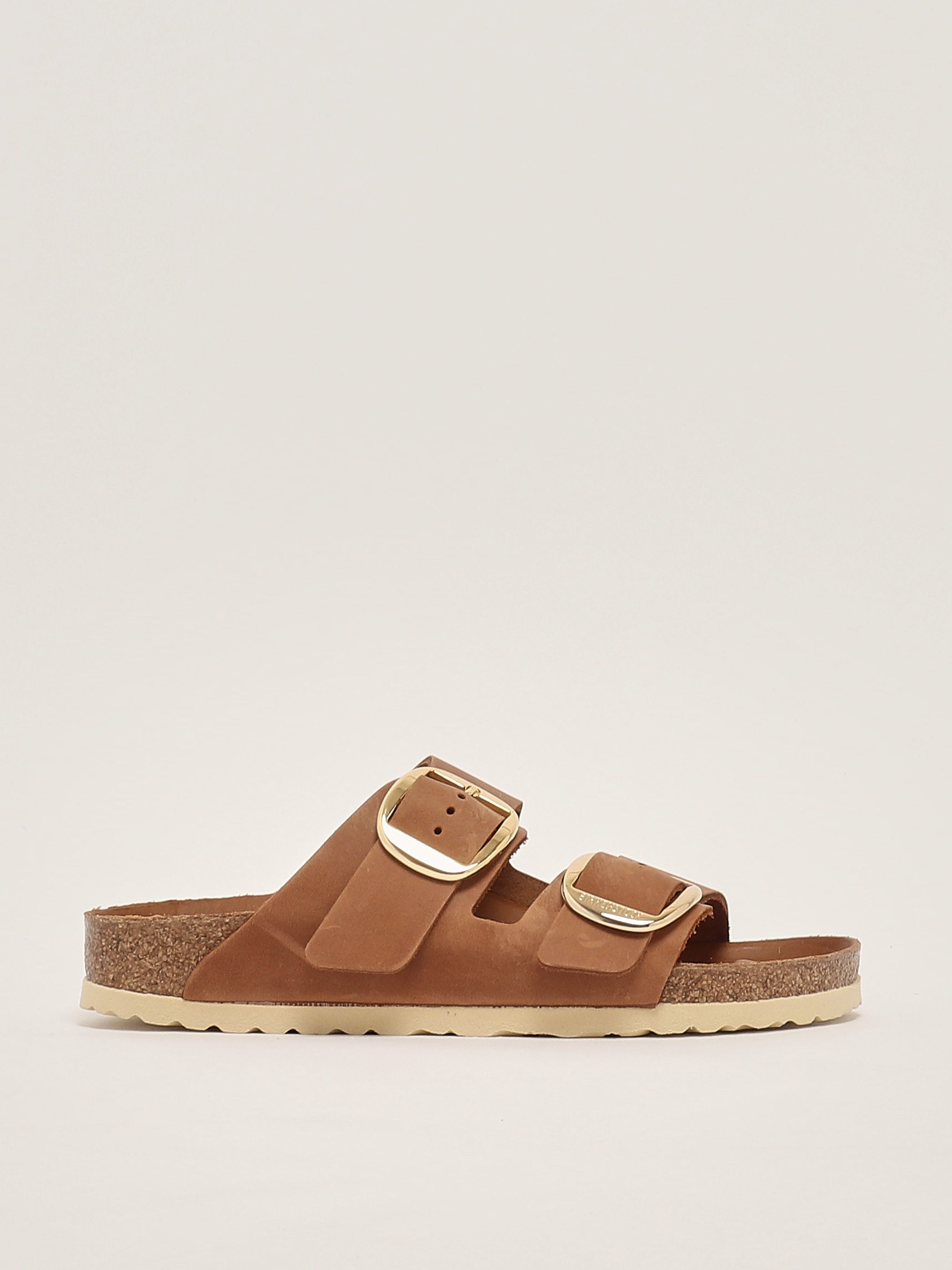 Arizona Big Buckle oiled leather sandals for women 1011073
