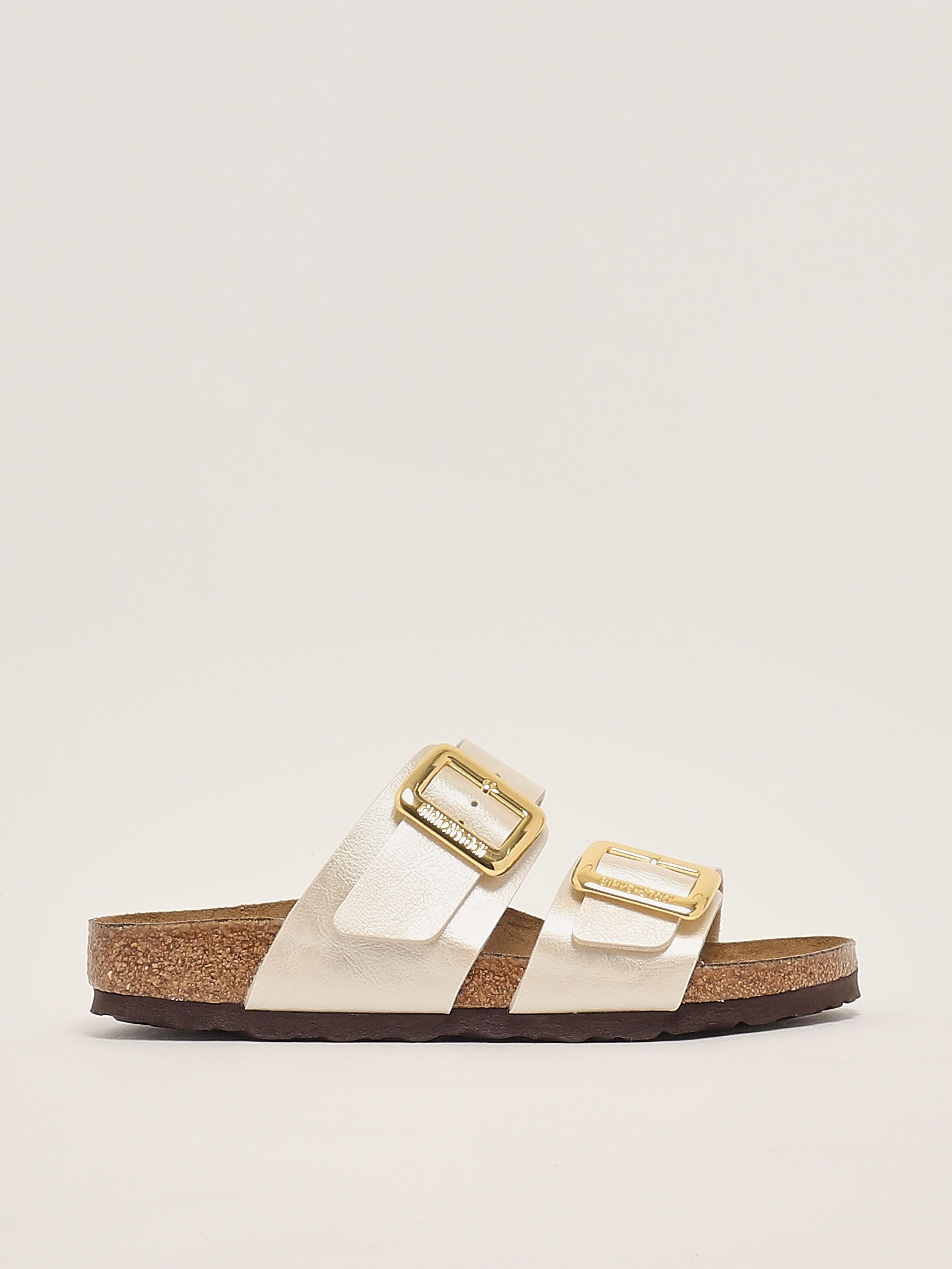 サンダル・ミュール BIRKENSTOCK Women Sandals 1026128 ECRU White Arizona Birko-Flor White | BIRKENSTOCK