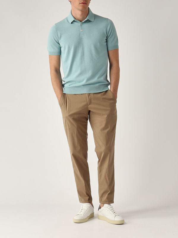 5. Cotton polo shirt for men Tiffany Gran Sasso 5711920615
