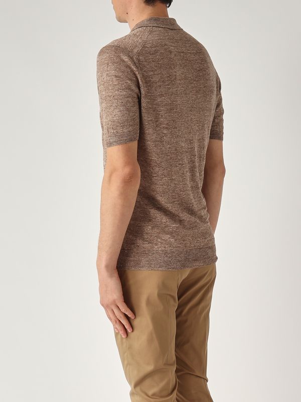3. Polo uomo in lino Corteccia Gran Sasso 5717424801