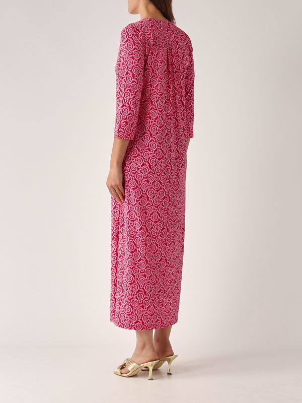 3. Abito donna in soft jersey Rosa-Rosso Maliparmi jf667370647
