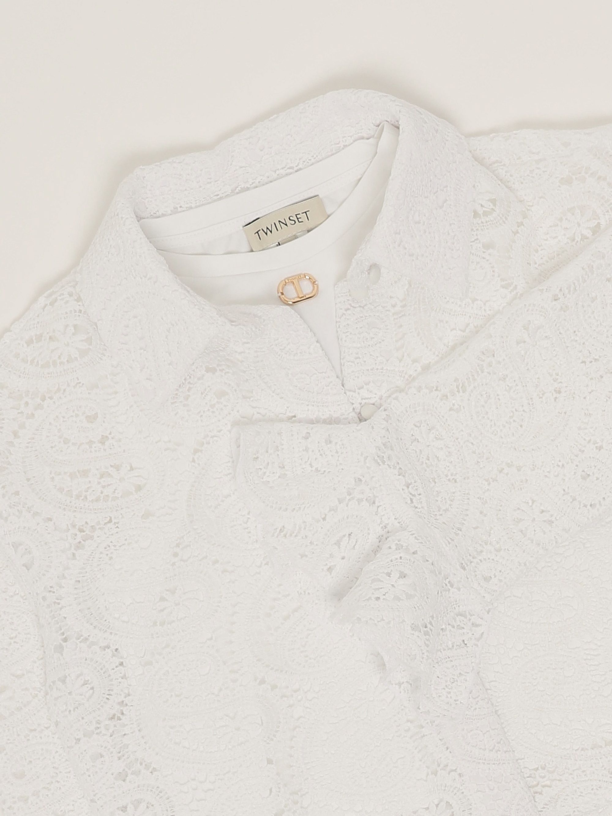 Grembiule In Raso E Pizzo – Bianco E Rosa, Con Fiocchi, Taglia Unica, KIMBERLYSECRET