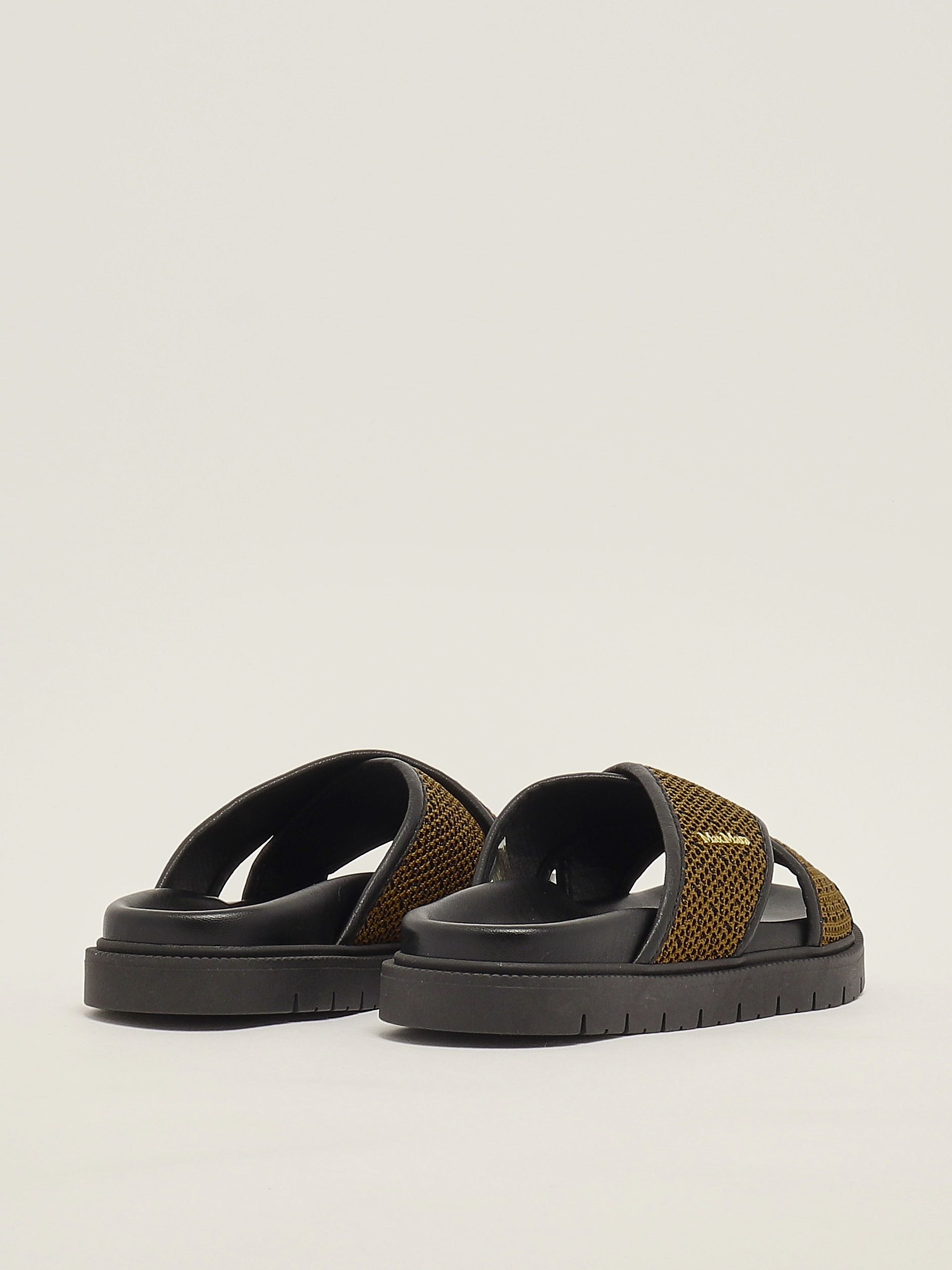 VIP【送料関税込】MAX MARA black buckle-fastening sandal Max Mara Black Deauville Sandals