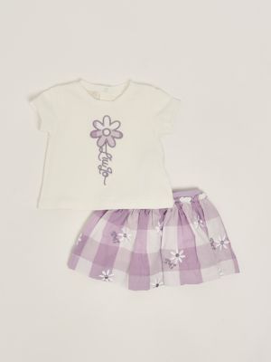 Baumwollset für Neugeborene Weiße Glyzinie Liu Jo