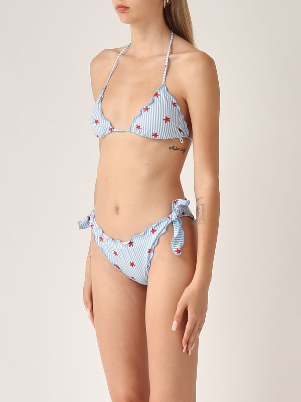 2. Bikini femme Sarius Blanc-Céleste MC2 Saint Barth sari001