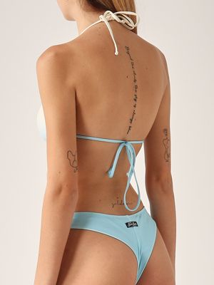 3. Haut Leah pour femmes Céleste