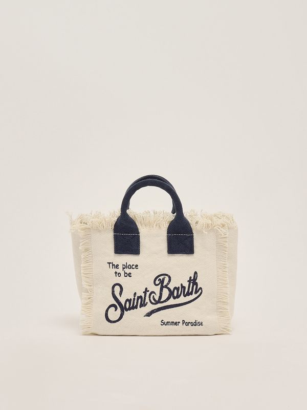 1. Cotton canvas Mini Vanity bag 1160 MC2 Saint Barth vami001