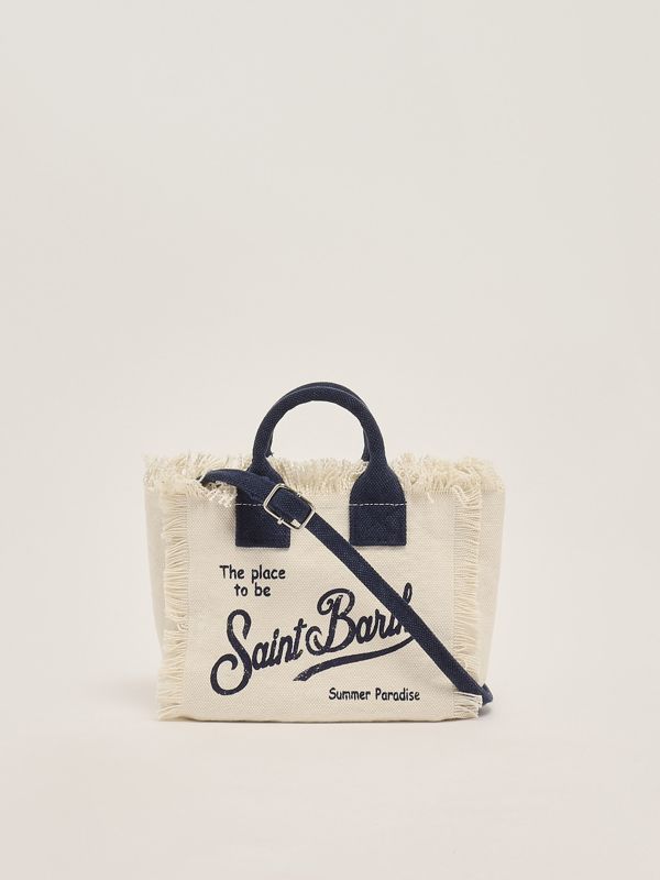 3. Cotton canvas Mini Vanity bag 1160 MC2 Saint Barth vami001
