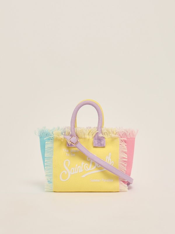 3. Cotton canvas Mini Vanity bag Cb9324 MC2 Saint Barth vami001