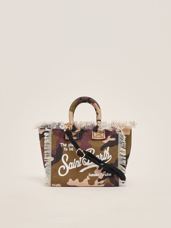 3. Cotton canvas Mini Vanity bag Mimetic 5421 MC2 Saint Barth vami001