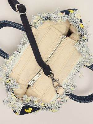 5. Cotton canvas Mini Vanity bag Ducky 61
