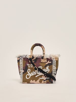 3. Cotton canvas Mini Vanity bag Mimetic 5421