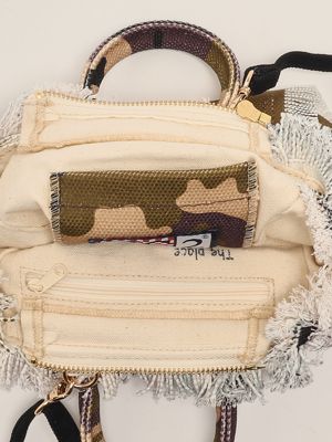 4. Cotton canvas Mini Vanity bag Mimetic 5421