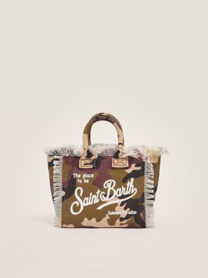 1. Cotton canvas Mini Vanity bag Mimetic 5421